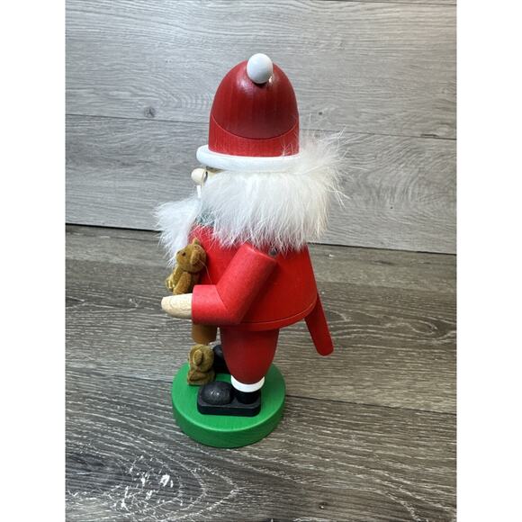 German nutcracker Santa original Erzgebirge 8.5” Richard Glaesser Seiffen - Picture 4 of 12
